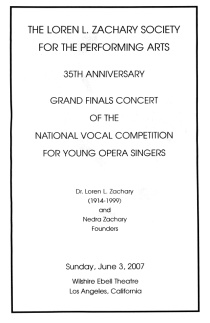 Zachary Society Competition