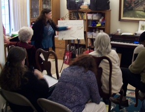 Carol Worthey at Inland Empire Valley Flute Society