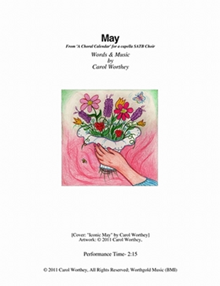 A Choral Calendar - May cover